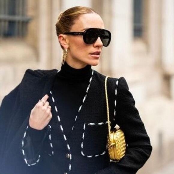 New! GUCCI Sunglasses GG1370S 001, Authentic - Picture 8 of 15